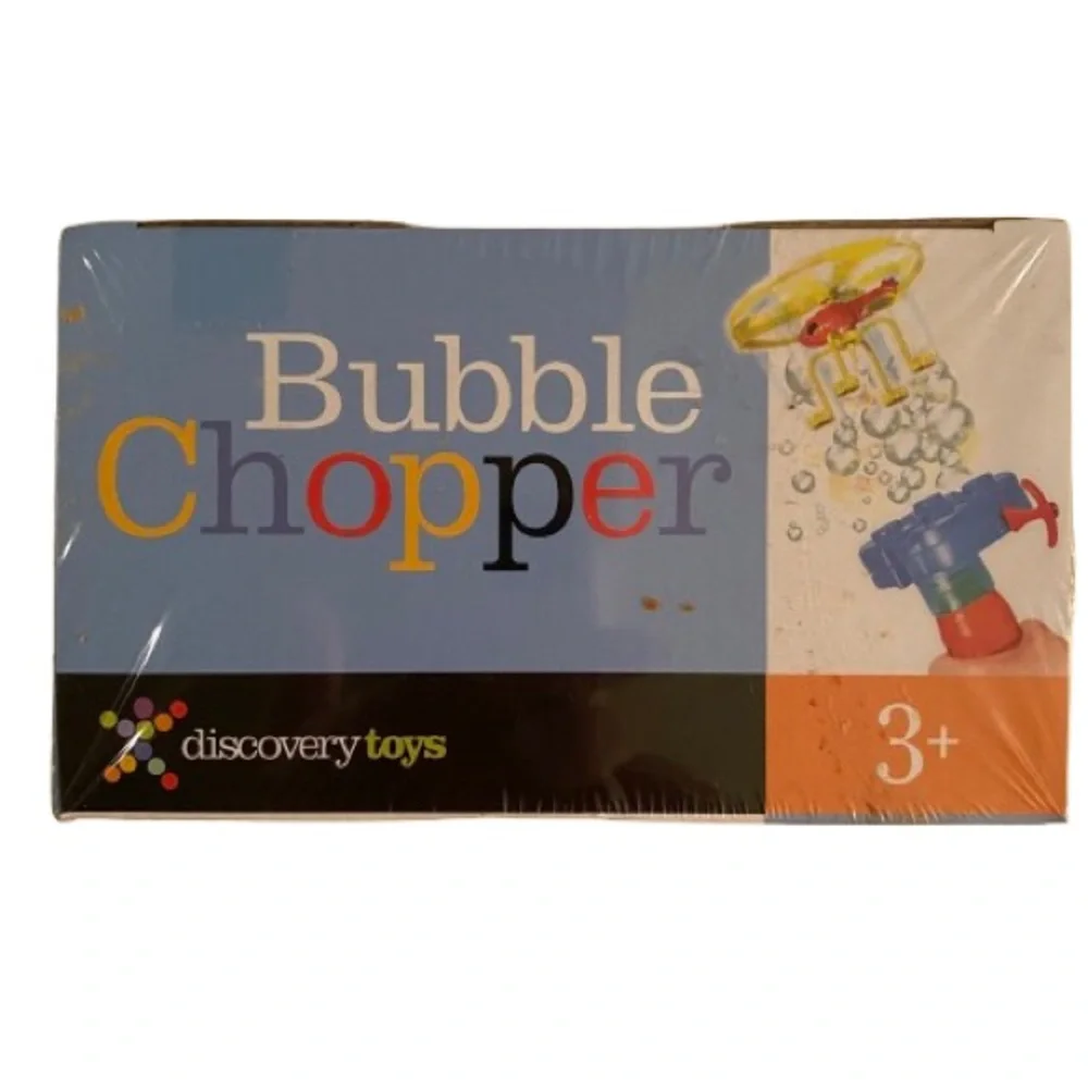 Discovery Toys Kids Bubble Chopper 2016 Ages 3+ Outdoor Fun New SEALED Packaging